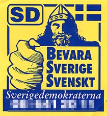 Kampanj från SD.